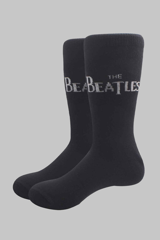 The Beatles Drop T Logo Horizontal Womens Socks