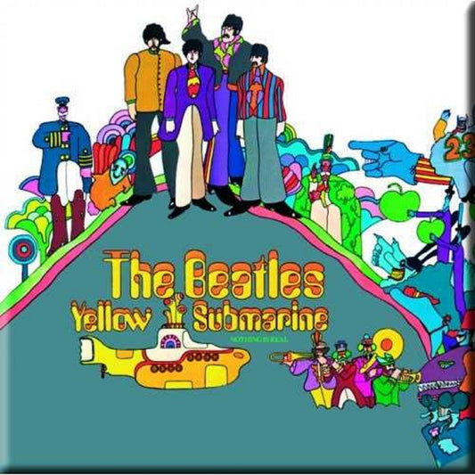 The Beatles Fridge Magnet Yellow Submarine