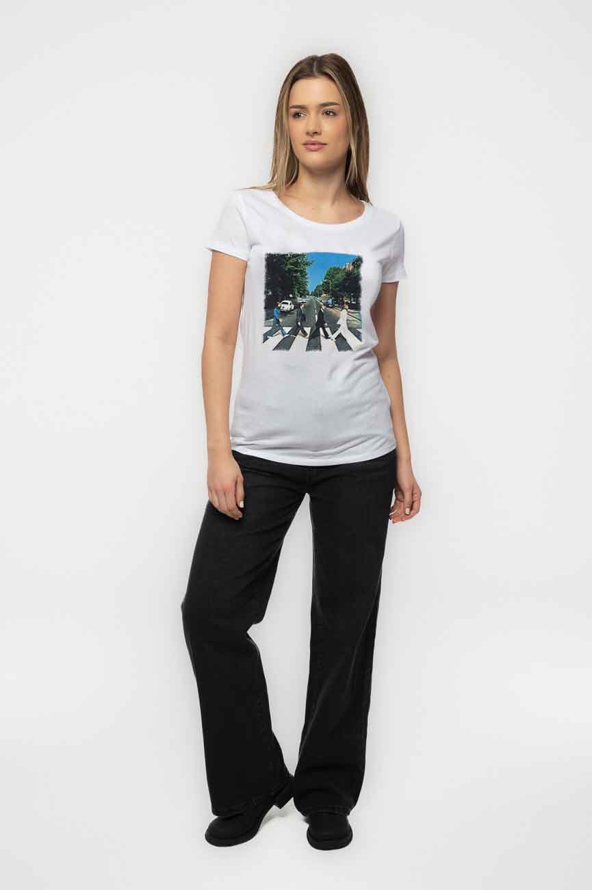 The Beatles Abbey Road Vintage Skinny Fit T Shirt