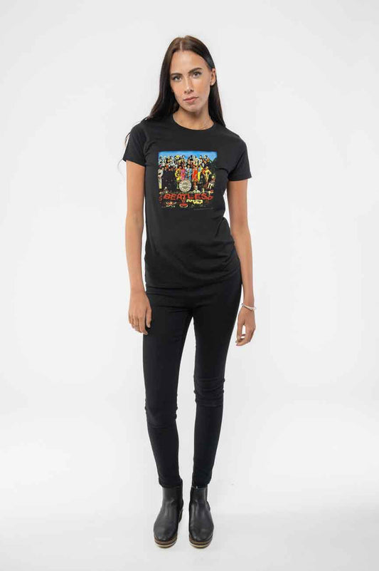The Beatles Sgt Pepper skinny Fit T Shirt