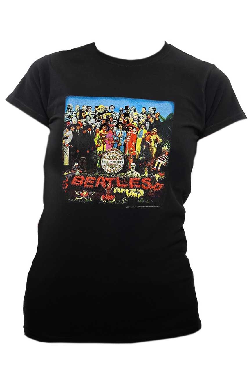 The Beatles Sgt Pepper skinny Fit T Shirt