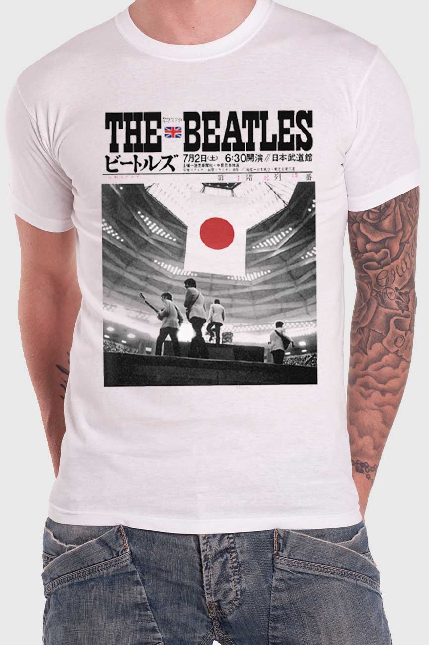 The Beatles Live At The Budokan Poster T Shirt