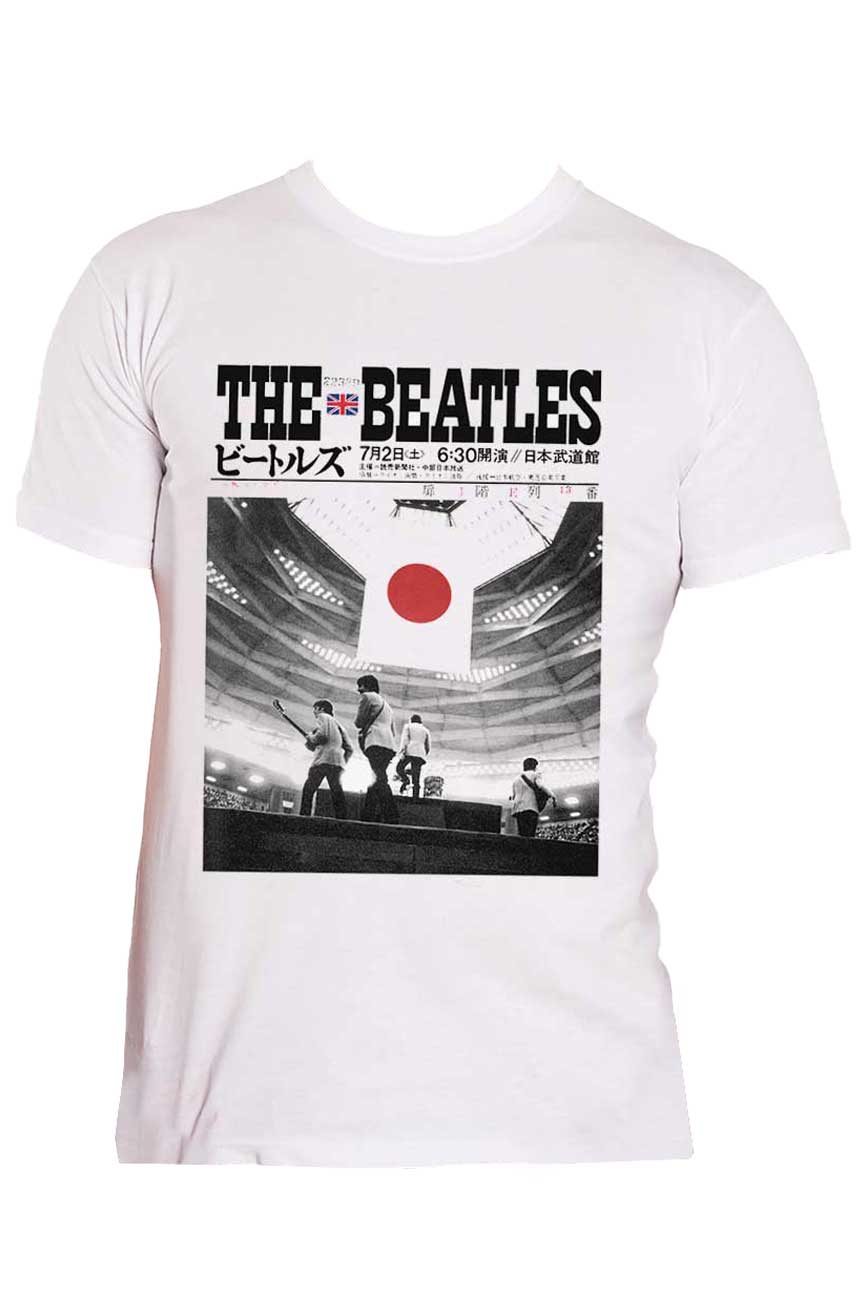 The Beatles Live At The Budokan Poster T Shirt