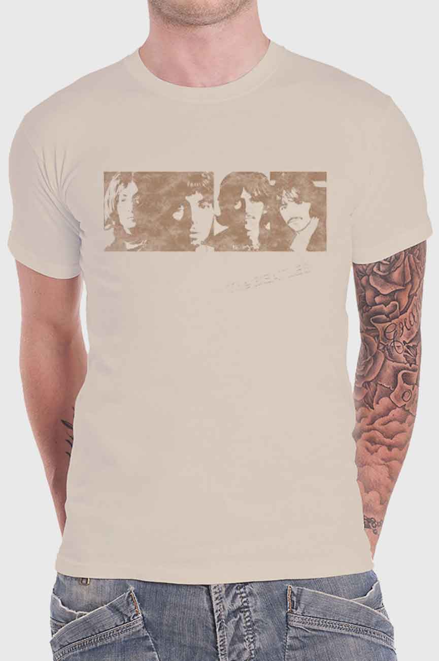 The Beatles White Album Faces T Shirt