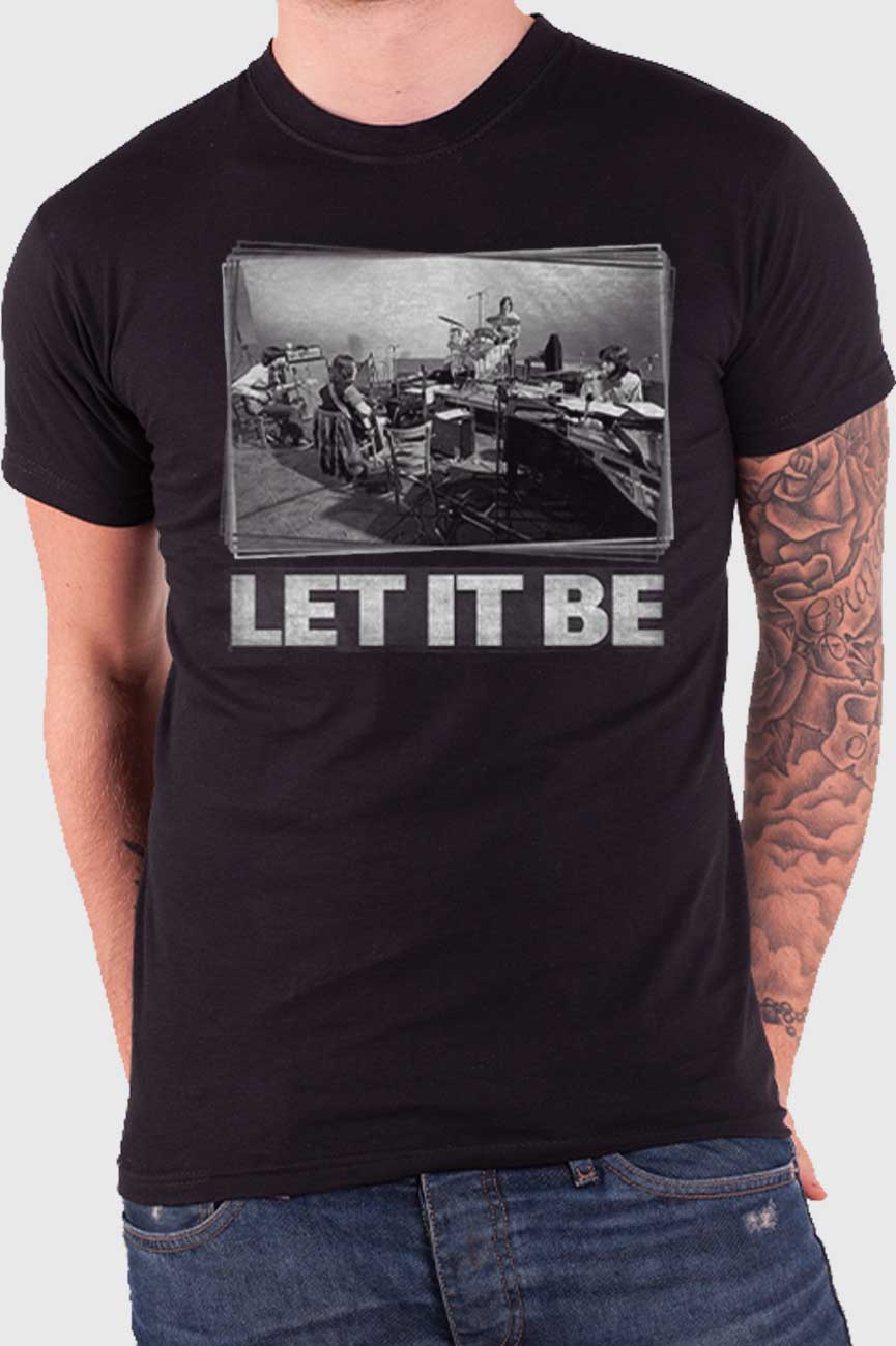 The Beatles Let It Be Studio photo T Shirt