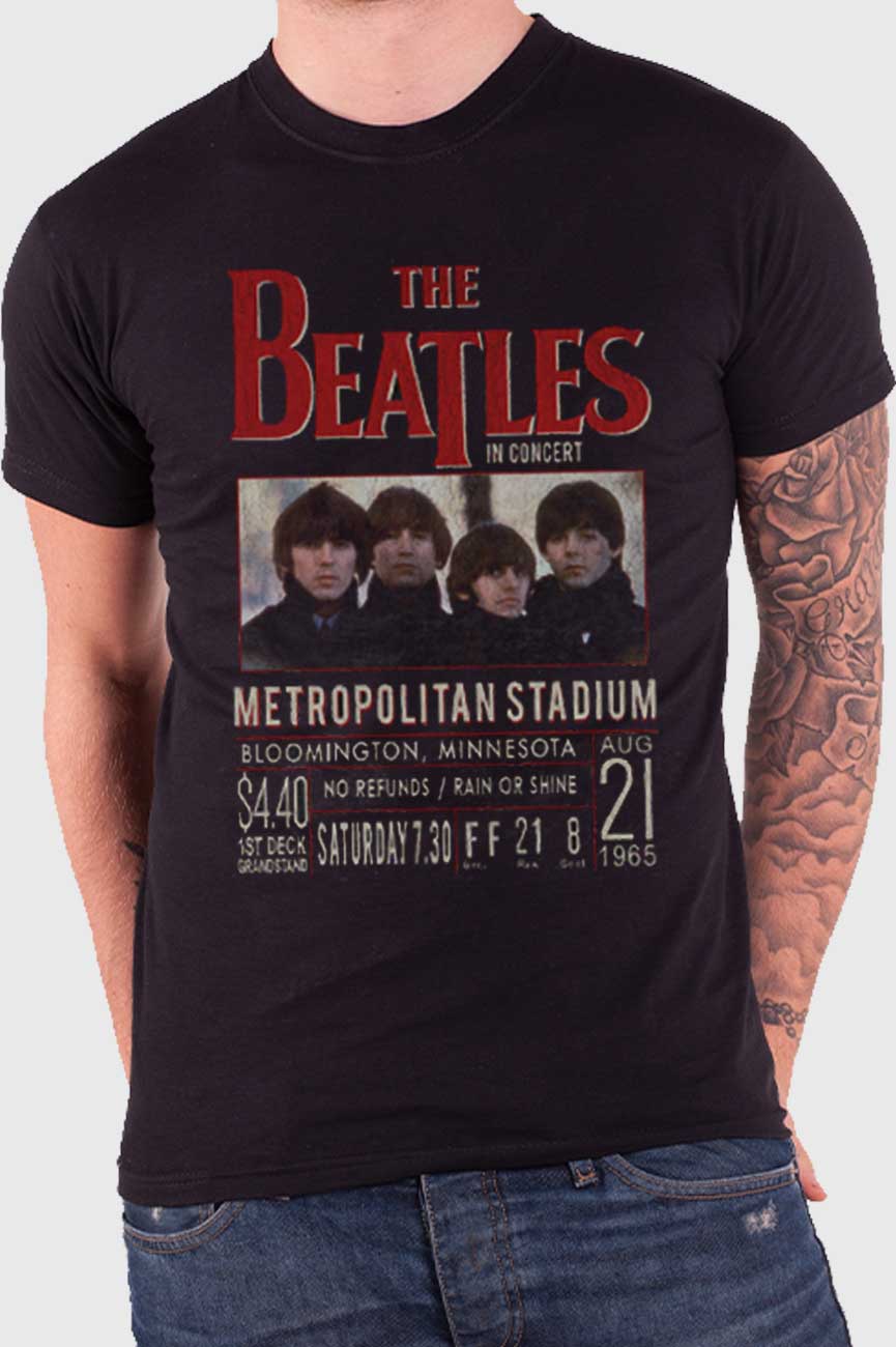 The Beatles Live Minnesota 1965 T Shirt