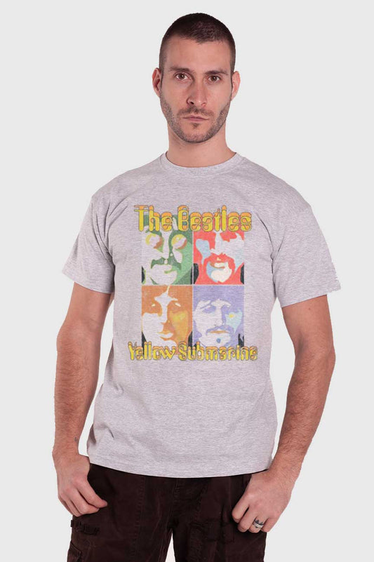The Beatles Yellow Submarine Sea Of Science T Shirt