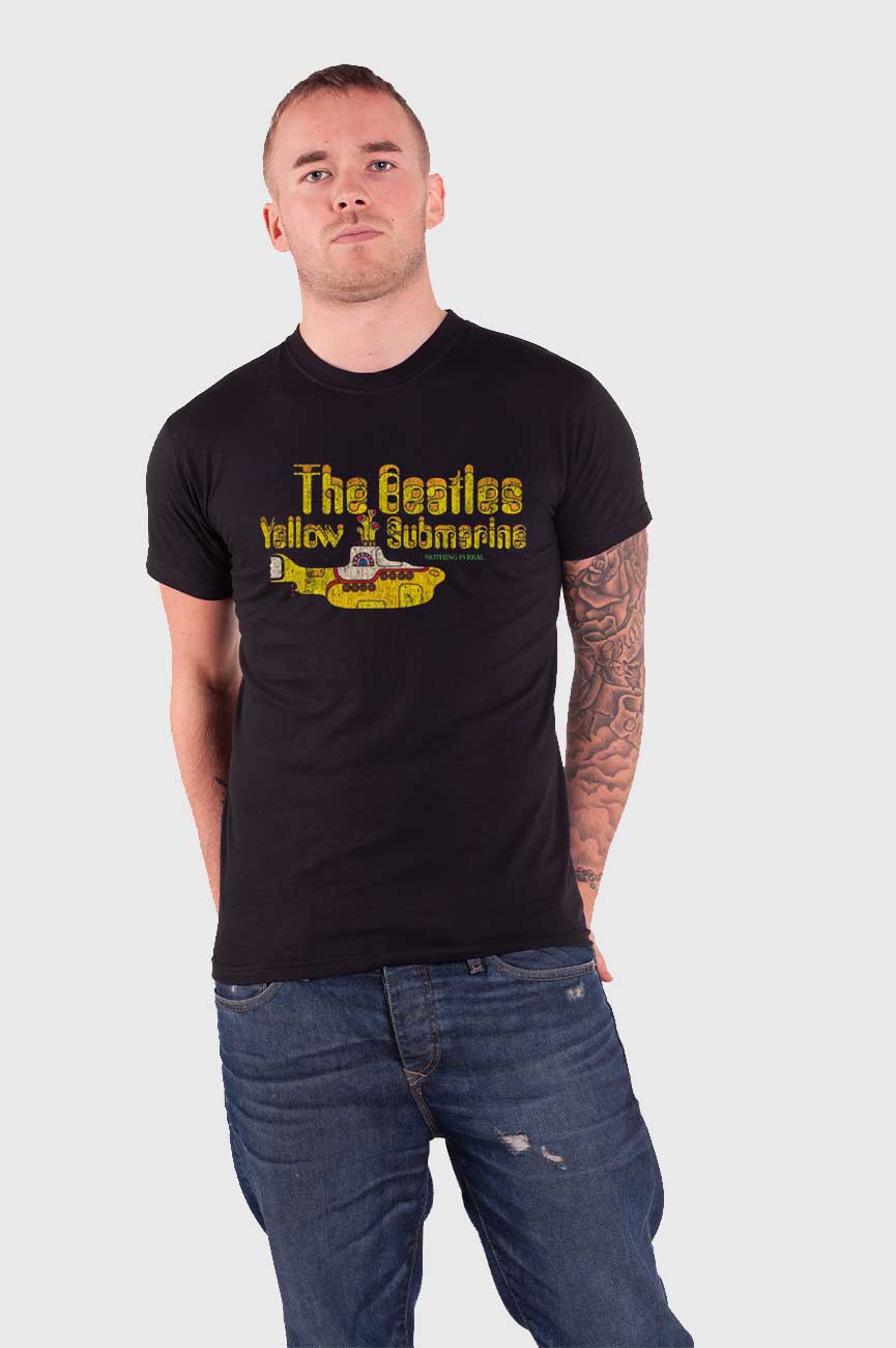 The Beatles Yellow Submarine Nothing Is Real T Shirt