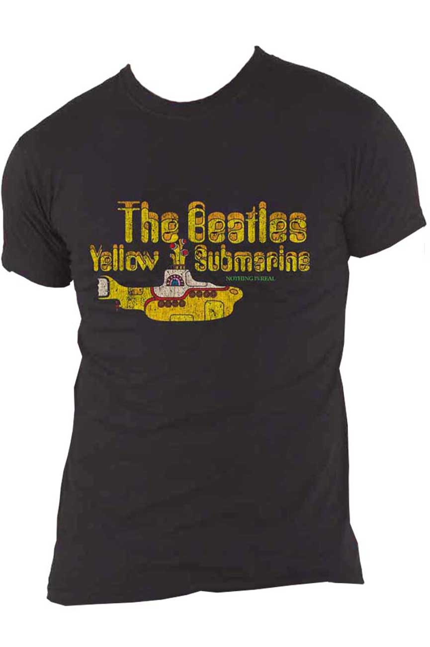 The Beatles Yellow Submarine Nothing Is Real T Shirt