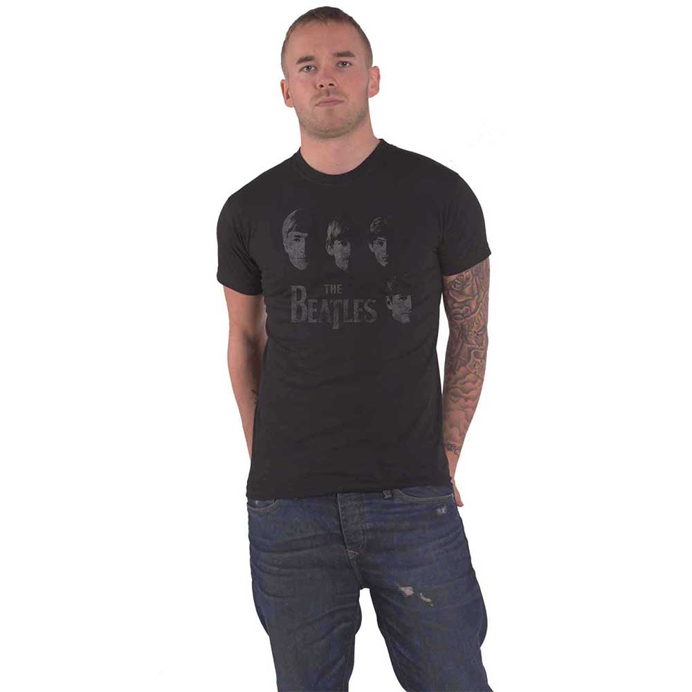 The Beatles Faces Vintage T Shirt