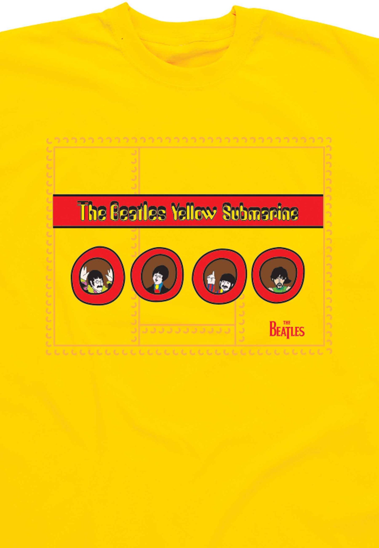 The Beatles Kids Yellow Submarine Portholes T Shirt