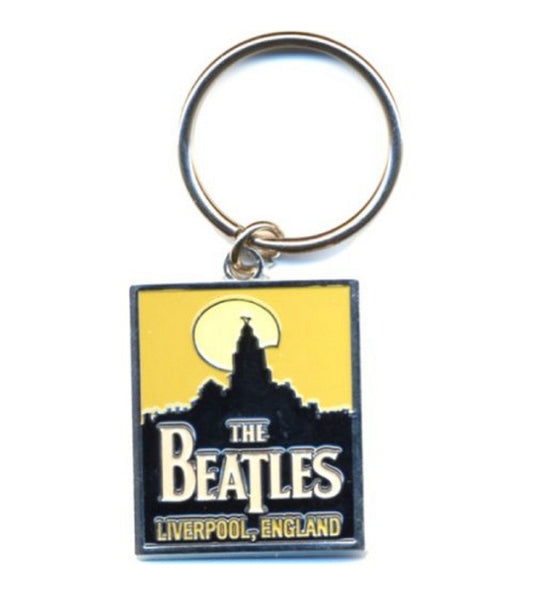 The Beatles Keyring Liverpool Skyline Keychain