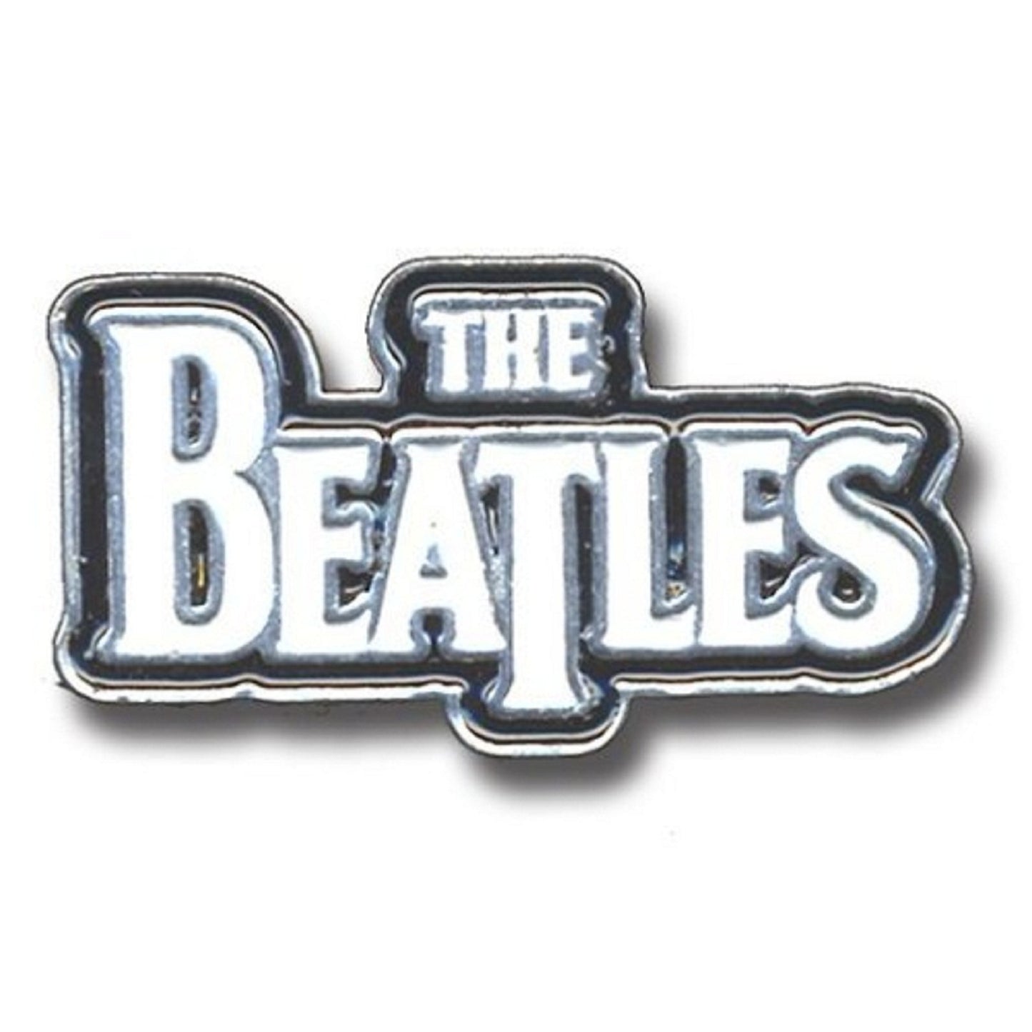 The Beatles Large Drop T Logo Pin Badge