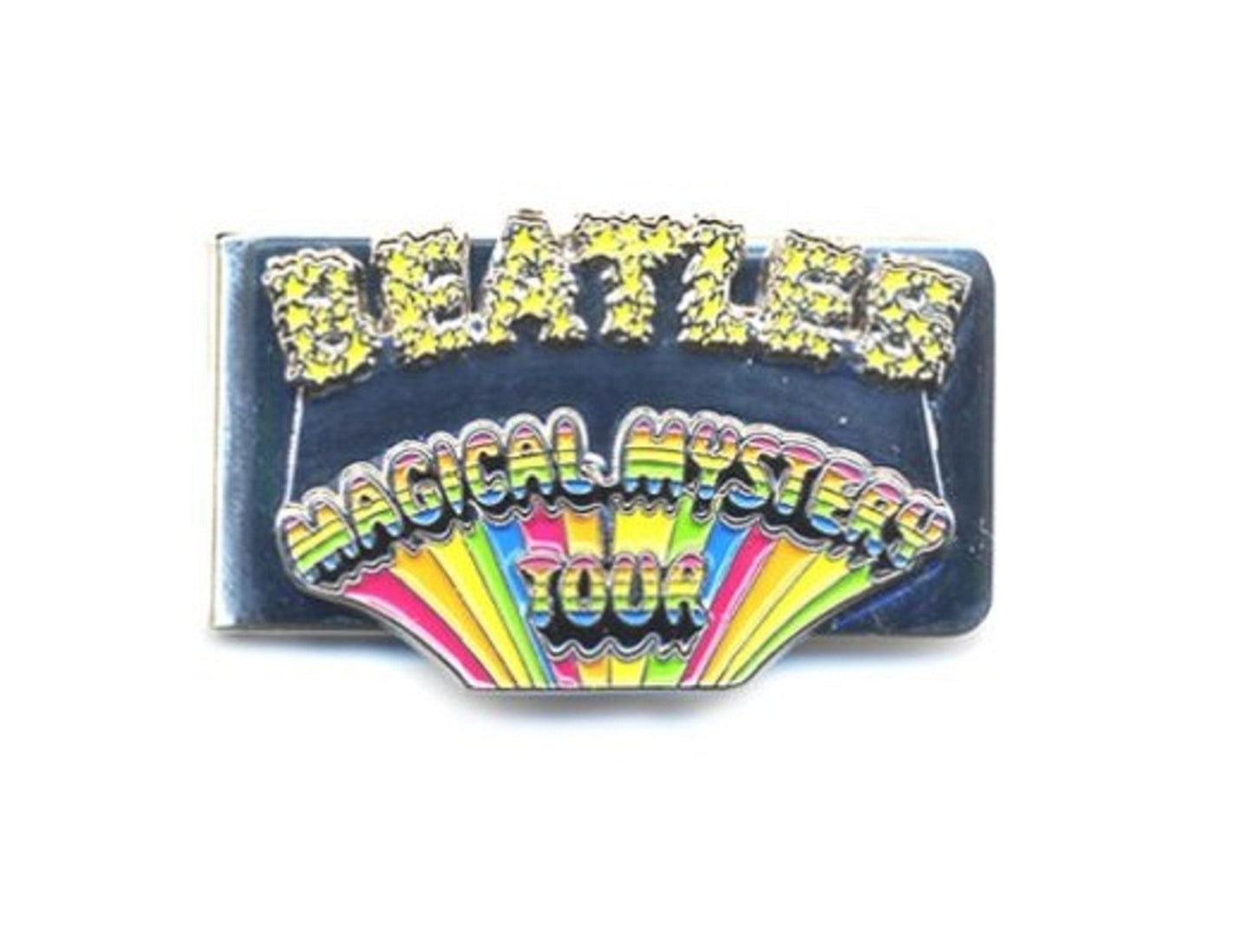 The Beatles Money Clip Magical Mystery Tour Band Logo new Official Metal