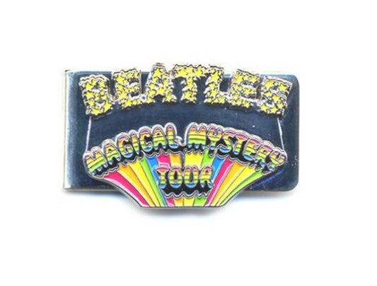 The Beatles Money Clip Magical Mystery Tour Band Logo new Official Metal