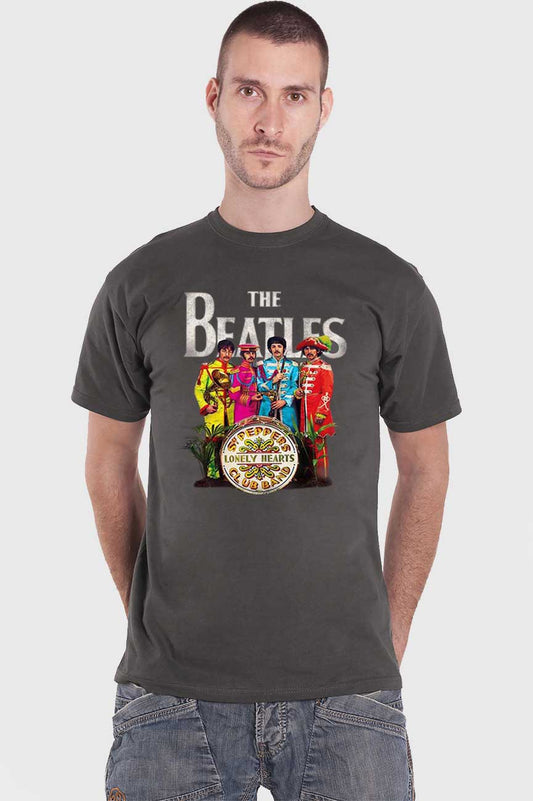 The Beatles Sgt Pepper Lonely Hearts Drum T Shirt