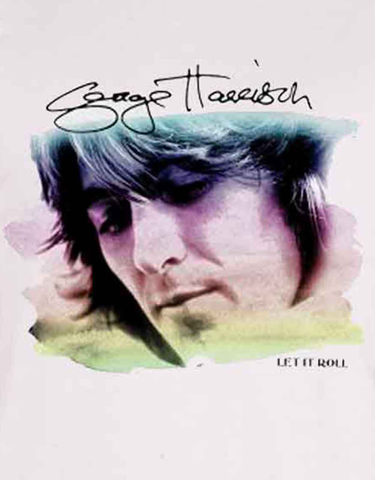 George Harrison Water Color Portrait T Shirt