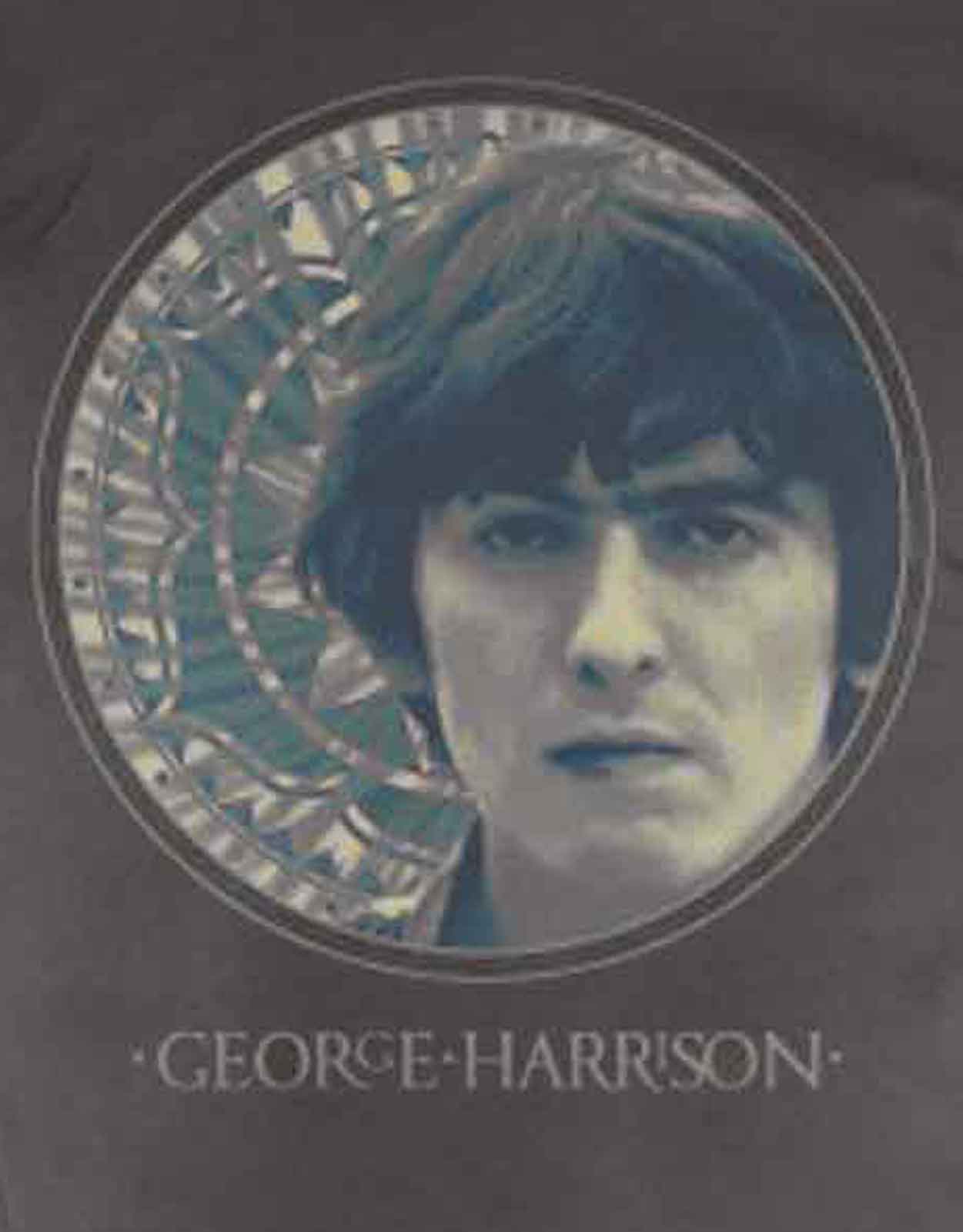 George Harrison Circular Portrait Mosaic T Shirt