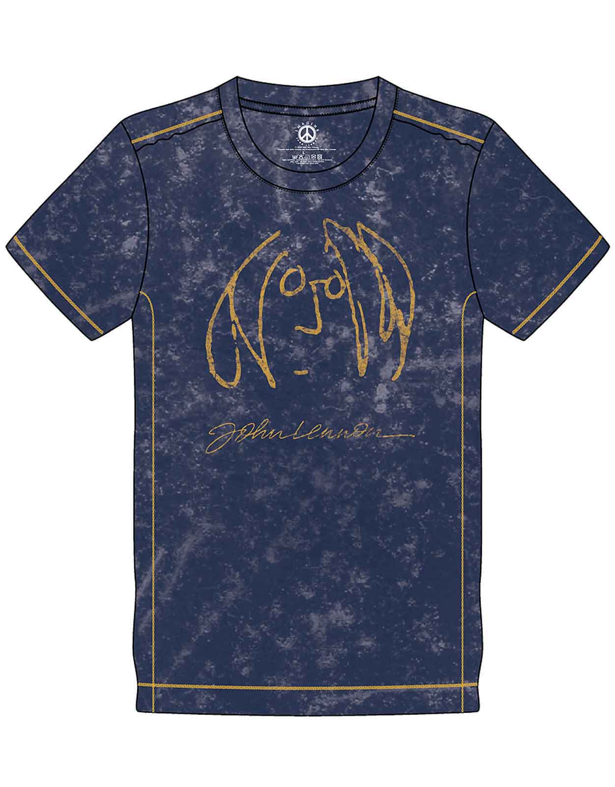 John Lennon Self Portrait Snow Wash Tee