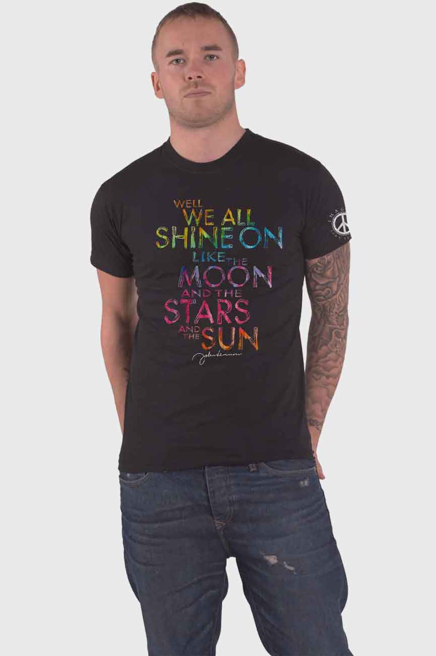 John Lennon We will All Shine On T Shirt