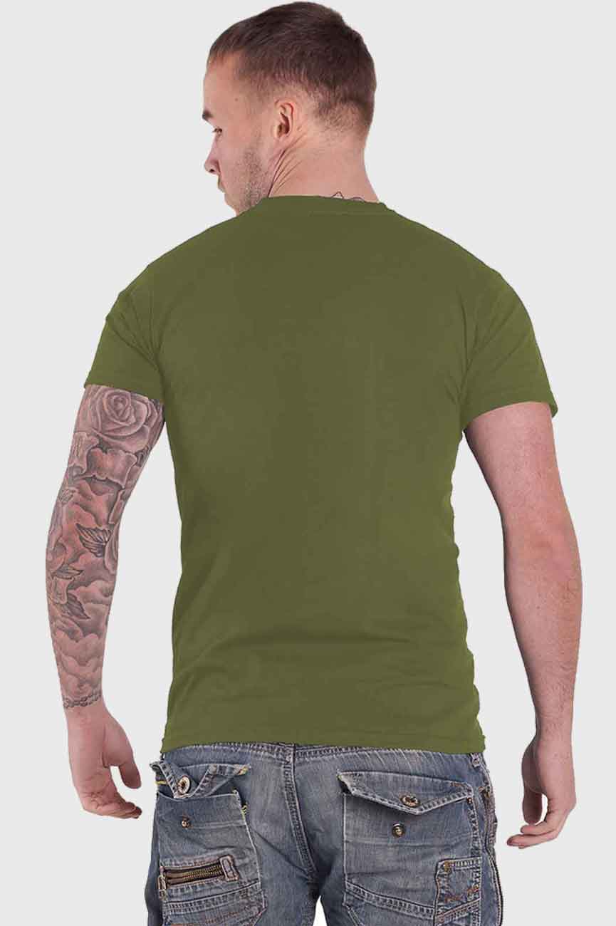 John Lennon Peace Fingers US Flag T Shirt