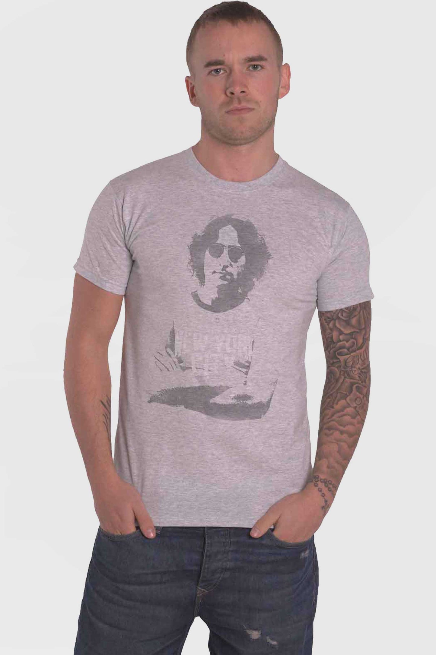 John Lennon NYC Portrait T Shirt