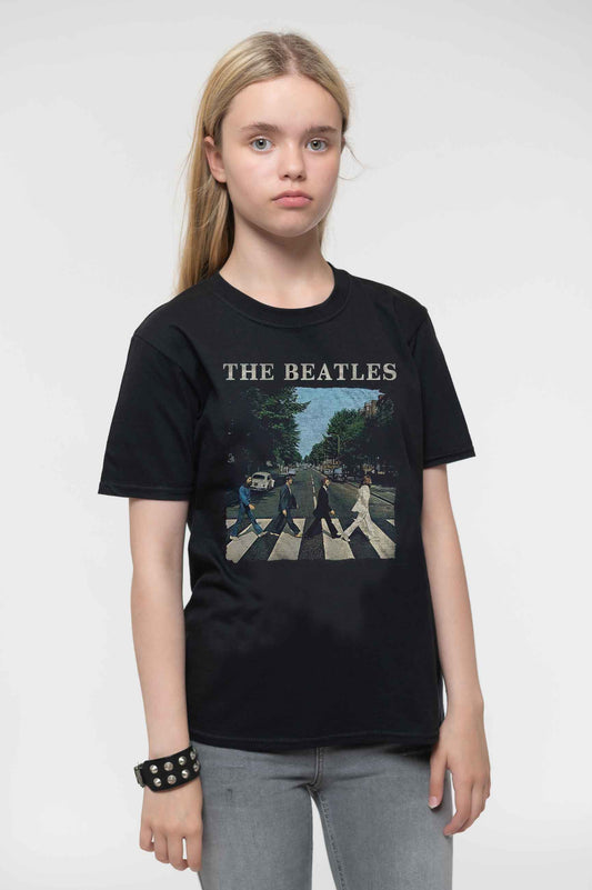 The Beatles Kids Abbey Road T-Shirt - Black Colourway