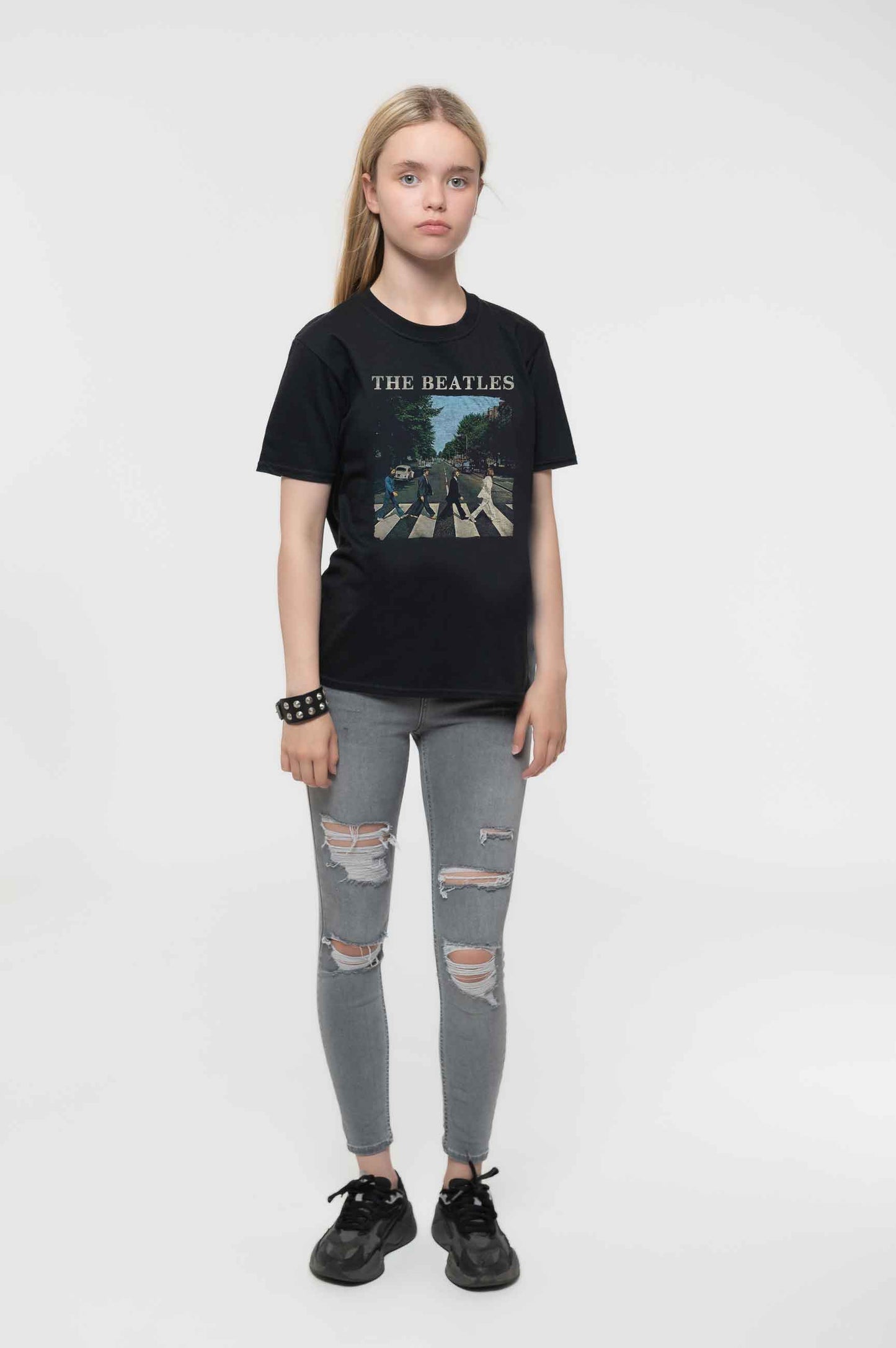 The Beatles Kids Abbey Road T-Shirt - Black Colourway