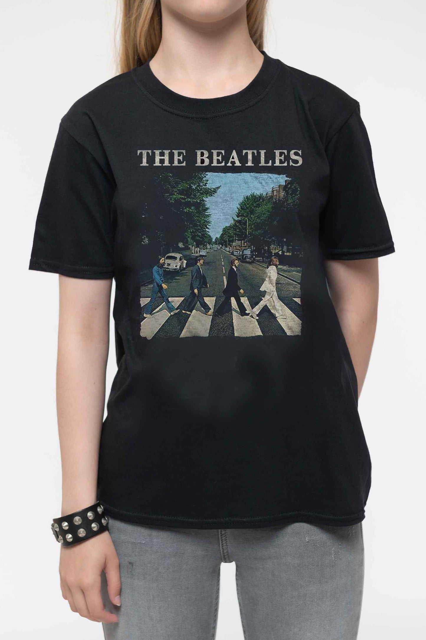 The Beatles Kids Abbey Road T-Shirt - Black Colourway