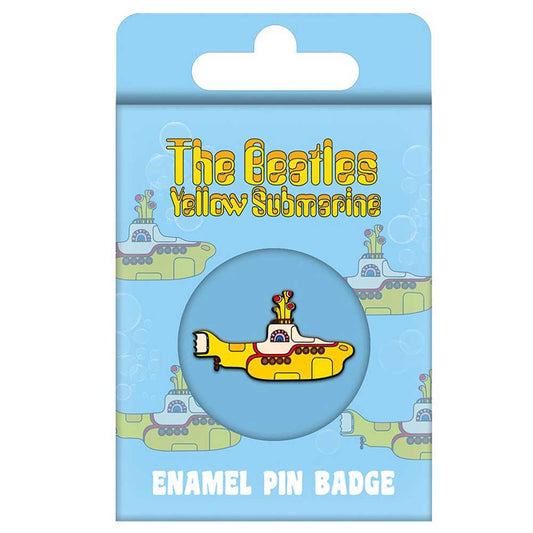 The Beatles Enamel Pin Badge Submarine Band Logo new Official