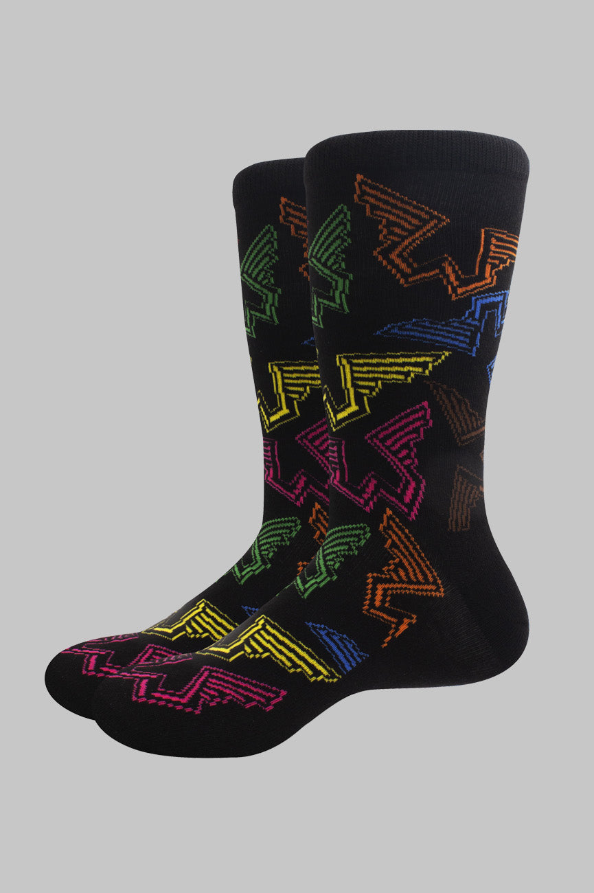 Paul McCartney Wings Logo Socks