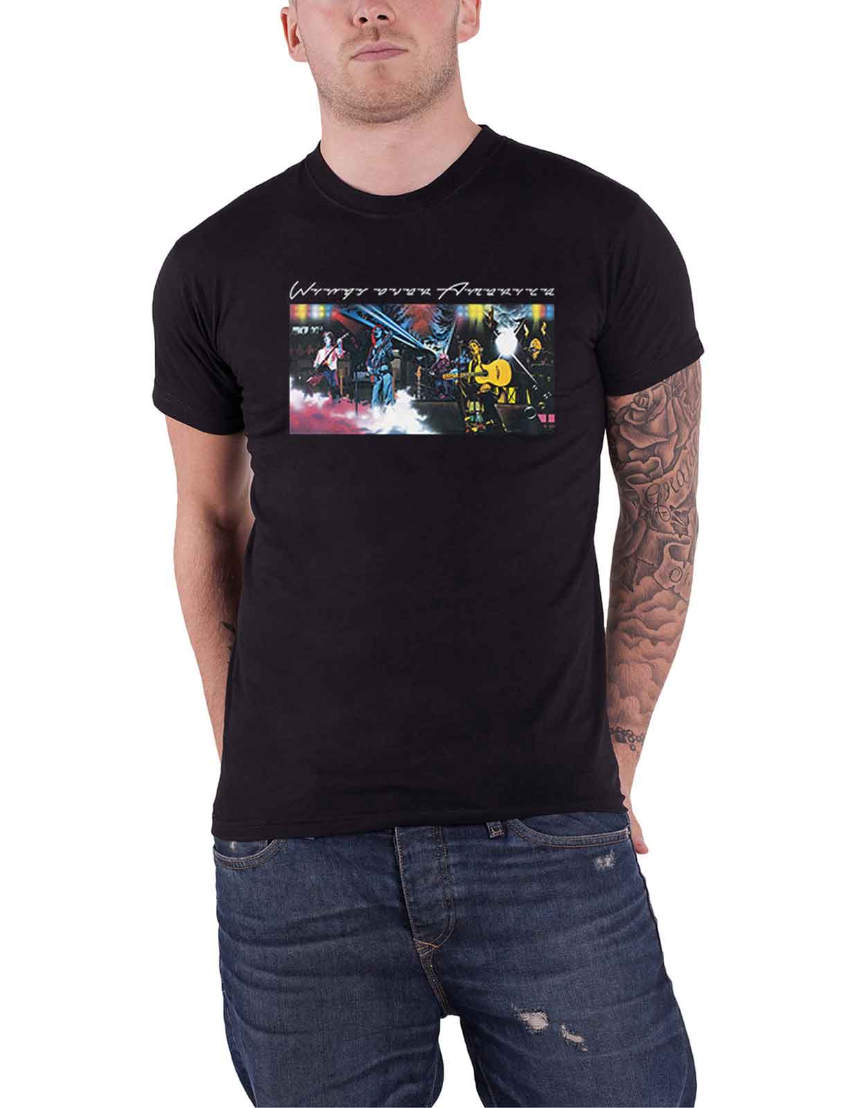 Paul McCartney Wings Over America T Shirt