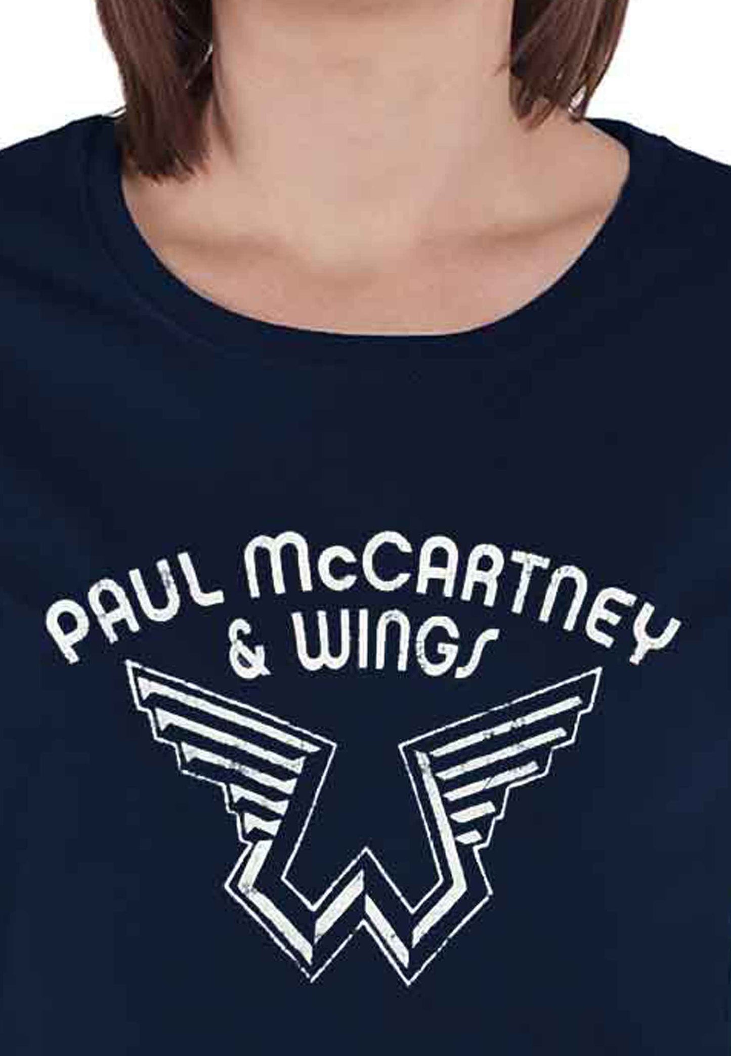 Paul McCartney Wings Skinny Fit T Shirt
