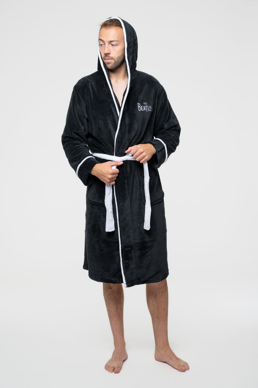 The Beatles Bathrobe Drop T Logo