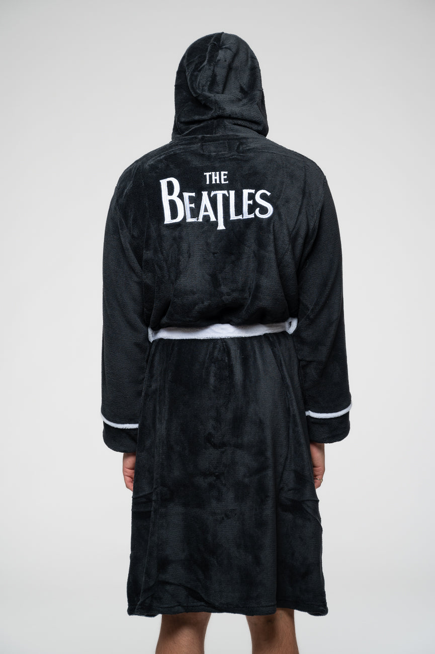 The Beatles Bathrobe Drop T Logo