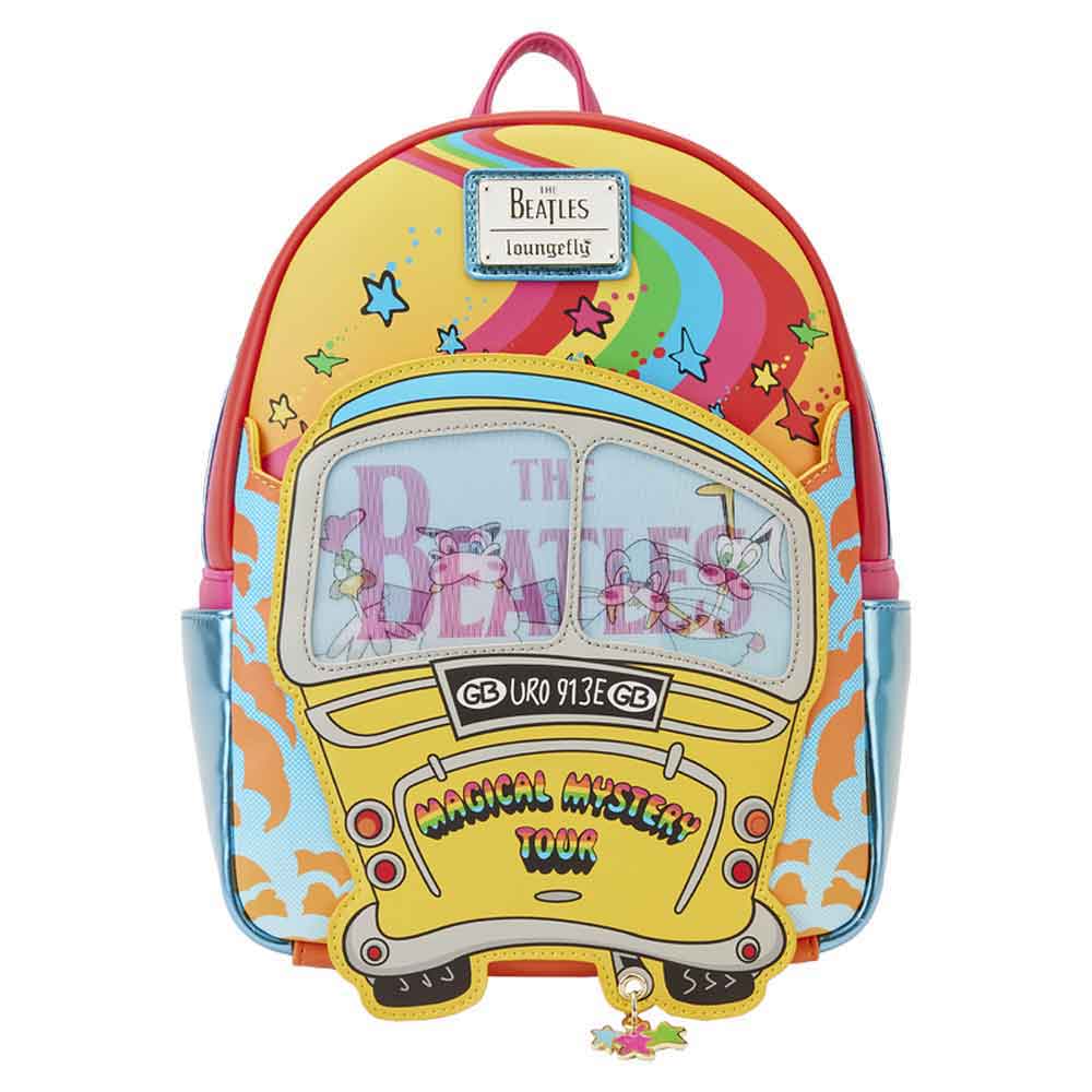 Loungefly The Beatles Mini Backpack Magical Mystery Tour Bus Official new