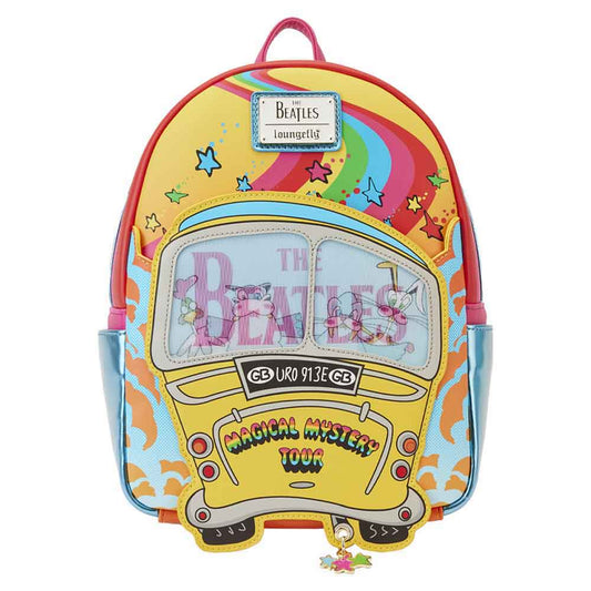 Loungefly The Beatles Mini Backpack Magical Mystery Tour Bus Official new