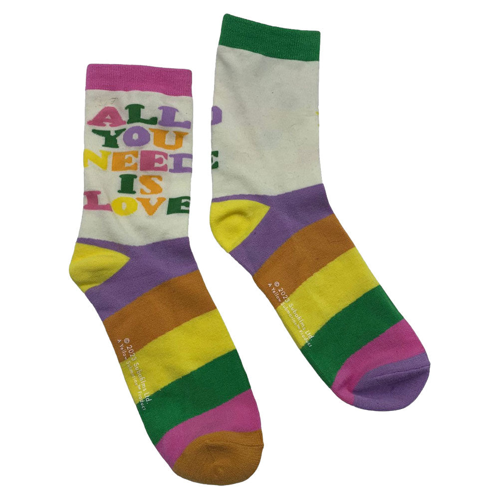 The Beatles All You Need Is Love Ankle Socks