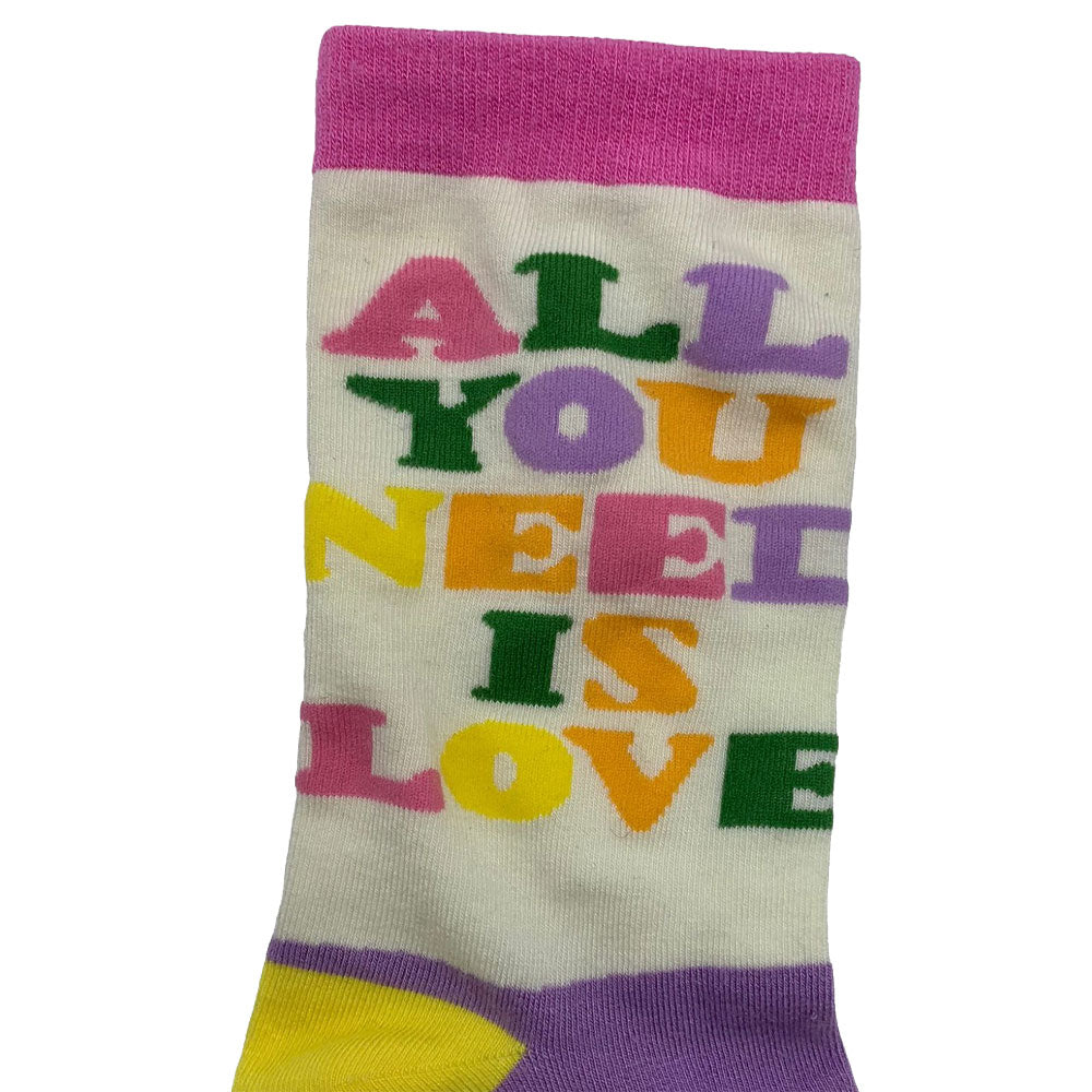 The Beatles All You Need Is Love Ankle Socks