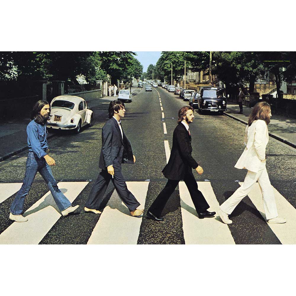 The Beatles Abbey Road Textile Poster