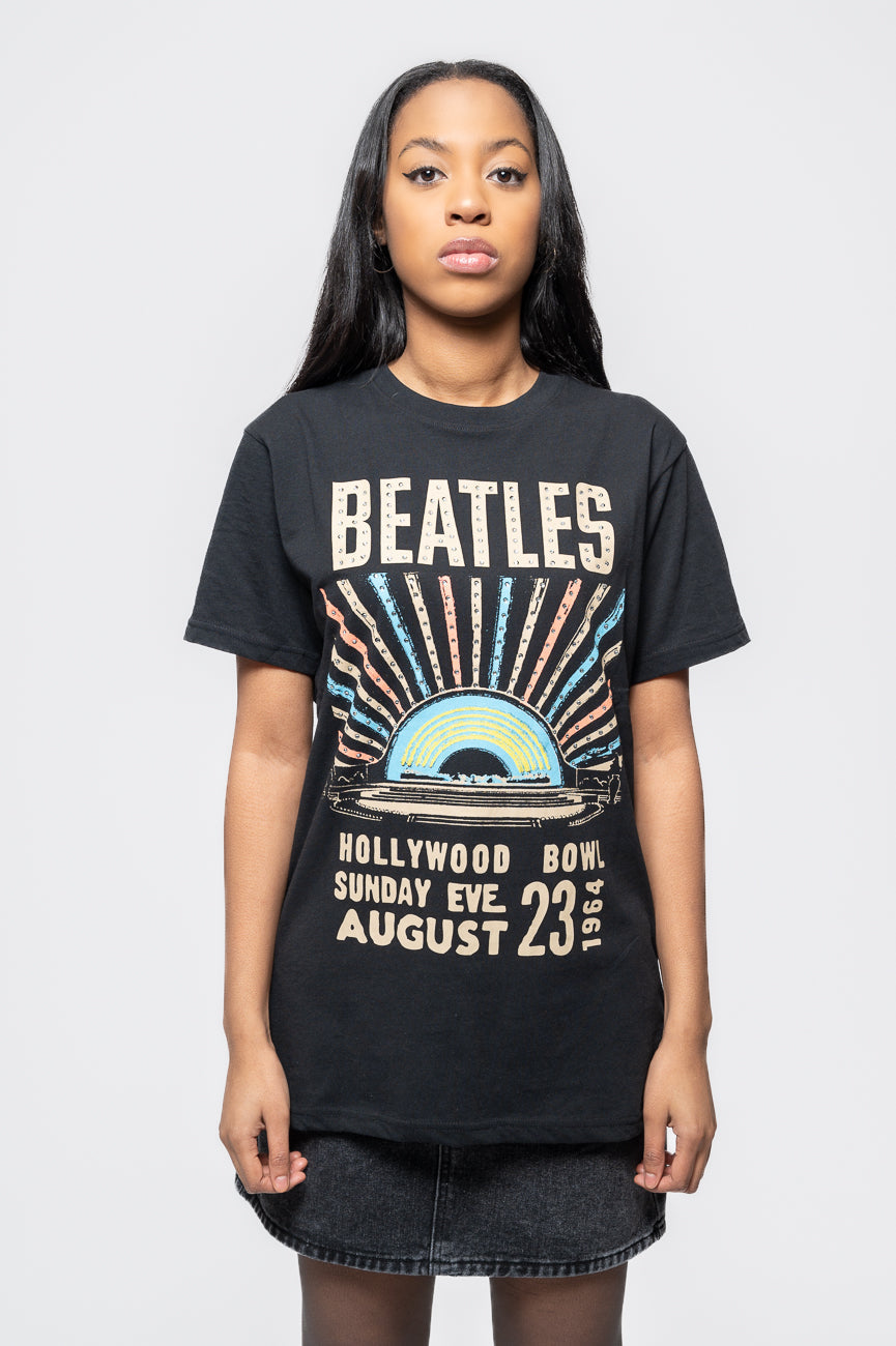 The Beatles "Hollywood Bowl" Tee with Diamante