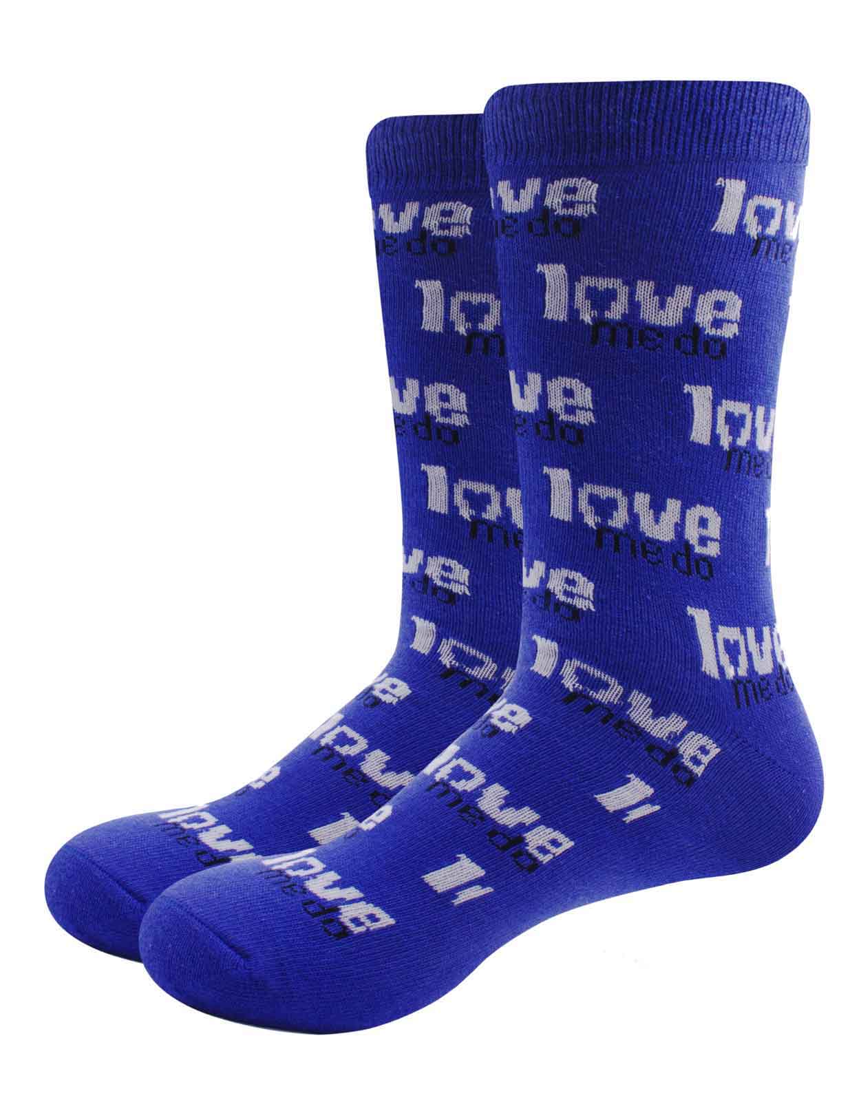 The Beatles Love Me Do Repeat Womens Socks