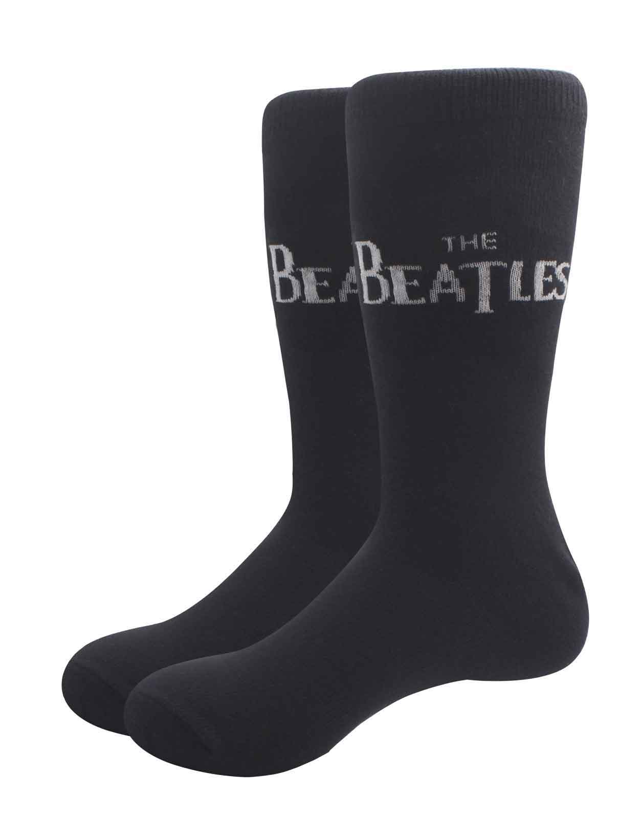 The Beatles Drop T Logo Horizontal Socks