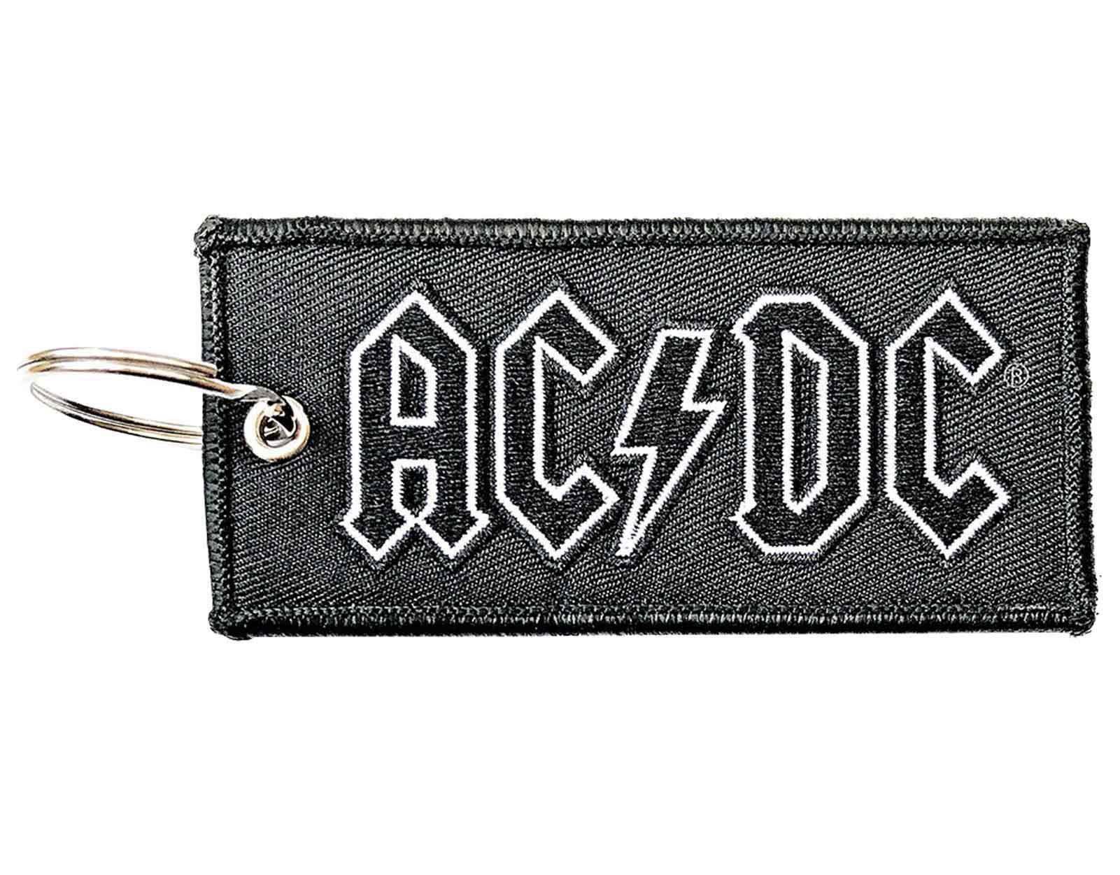 AC/DC Keyring Classic Band Logo Patch Keychain