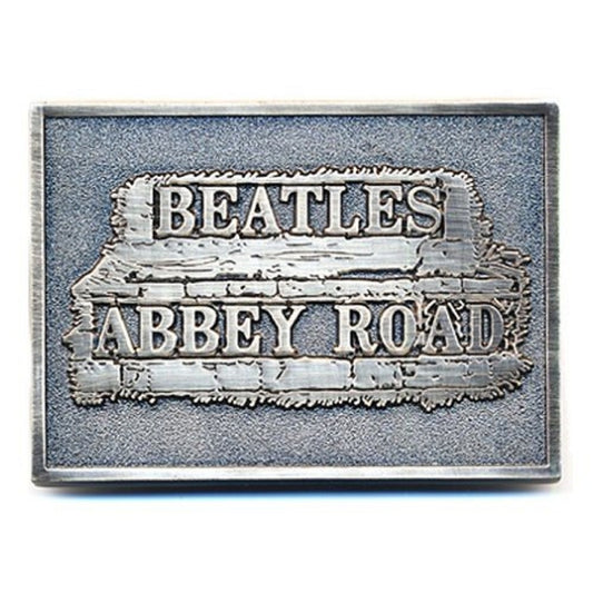 The Beatles Belt Buckle Abbey Road Sign