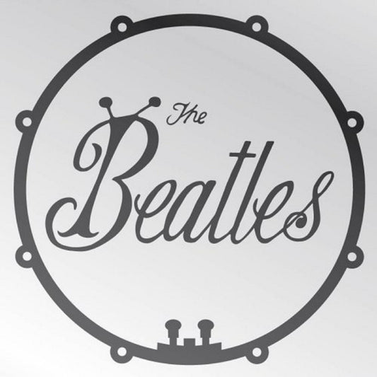 The Beatles Fridge Magnet Bug band Logo & Drum