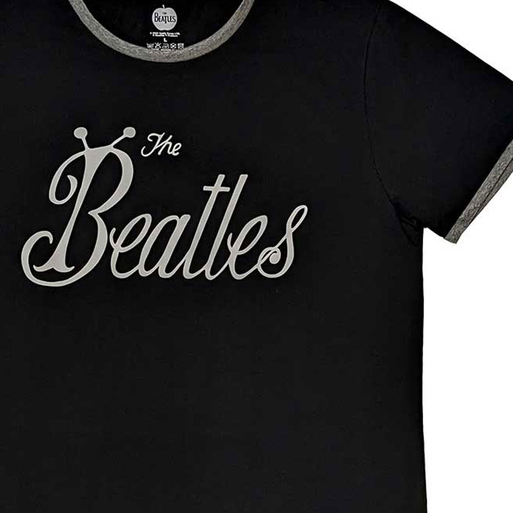 The Beatles Bug Logo Ringer T Shirt