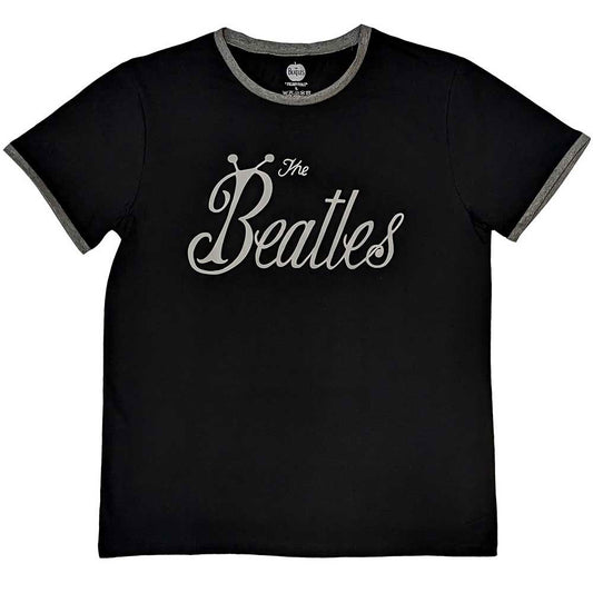 The Beatles Bug Logo Ringer T Shirt