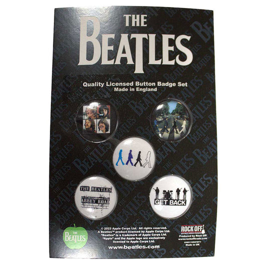 The Beatles 1969-1970 Button Badge Pack