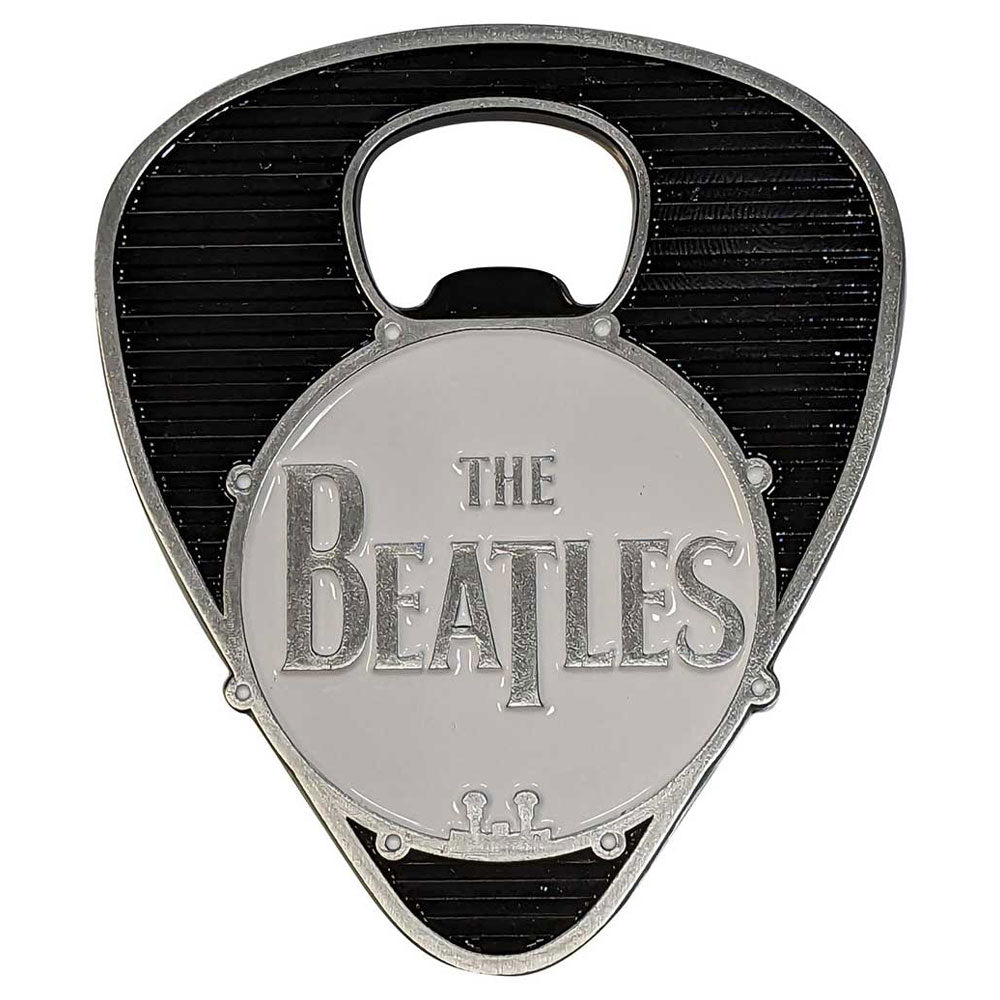 The Beatles Drum Logo Plectrum Bottle Opener